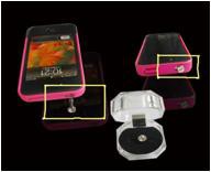 Anti-polvo de Diamante - Iphone