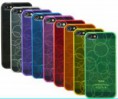 Goma transparente estampada iphone 5G